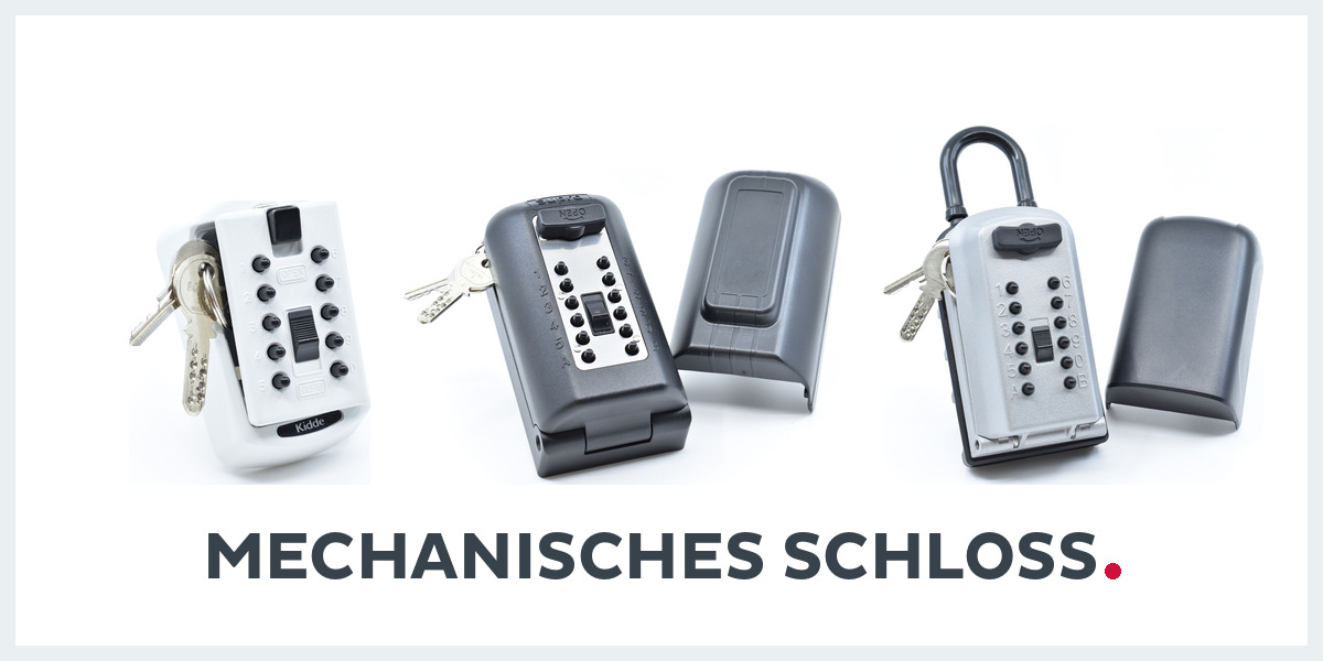Schlüsselboxen mit Druckknöpfen